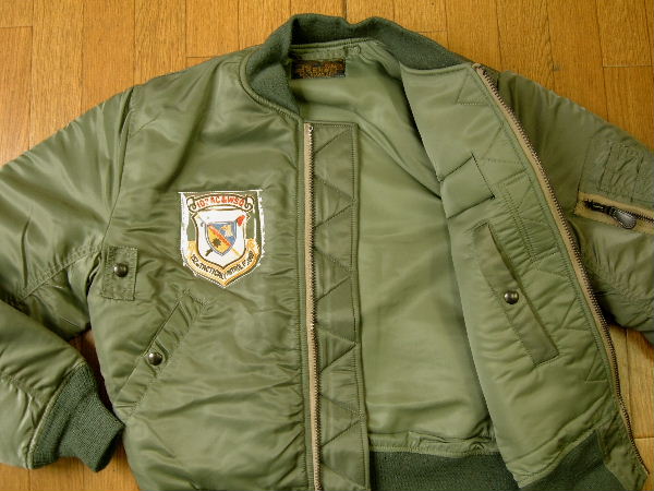 Pherrow's C.C.MASTERS MA-1 L フェローズ フライトジャケット セージ